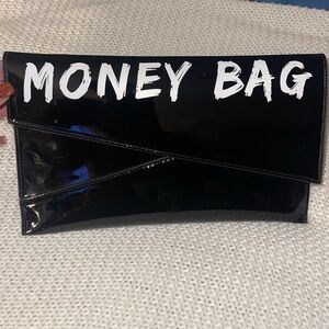 Black 'Money Bag' Clutch